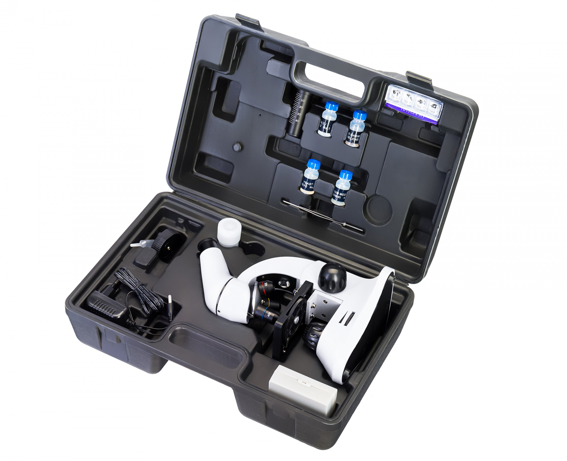 Микроскоп Levenhuk Rainbow 50L Moonstone (Лунен камък) Микроскоп Levenhuk Rainbow 50L Moonstone (Лунен камък) - Image 3