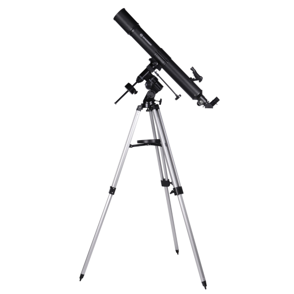 Телескоп Bresser Quasar 80/900 EQ Telescope с включен адаптер за смартфон