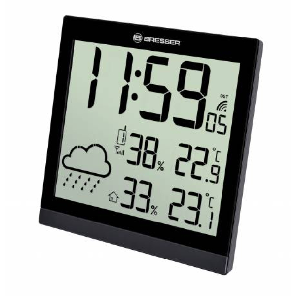 Bresser TemeoTrend JC LCD RC Метеорологична станция черна