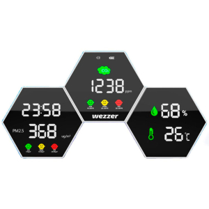 Монитор за качеството на въздуха Levenhuk Wezzer Air PRO DM50