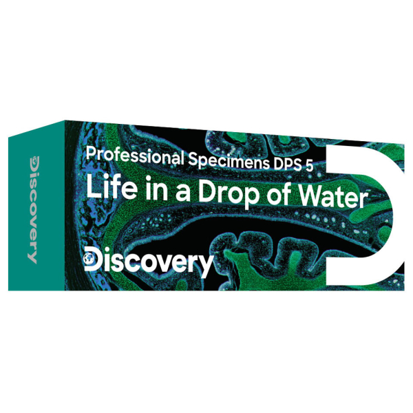 Набор от микропрепарати Discovery Живот в капка вода
