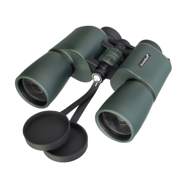 Мощен бинокъл Levenhuk Sherman PRO 16x50 II с 16-кратно увеличение, азотно пълнене и адаптер за триножник за детайлно далечно наблюдение