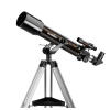 Телескоп Dobson Levenhuk Skyline PLUS 400/1830 Телескоп рефрактор Sky-Watcher Mercury 70/500 върху черна азимутална монтировка AZ2 и алуминиев триножник