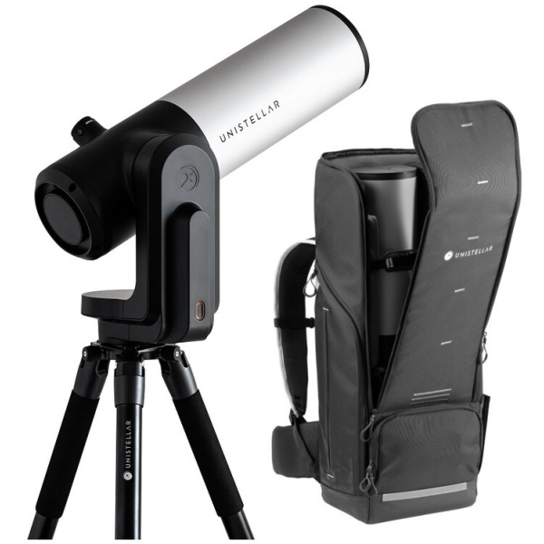 Дигитален телескоп Unistellar eVscope 2 с електронен окуляр Nikon и специализирана раница